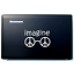 Vinyl Decal *** IMAGINE *** Peace Glasses John Lennon Car Laptop Sticker Decal    222427793282